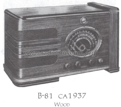 B-81 ; Lafayette Radio & TV (ID = 1534848) Radio