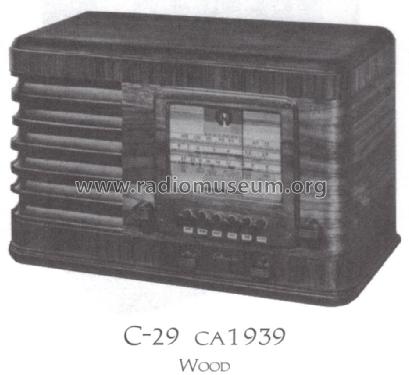 C-29 ; Lafayette Radio & TV (ID = 1534823) Radio