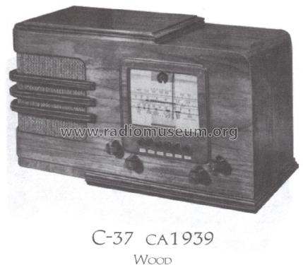 C-37 ; Lafayette Radio & TV (ID = 1534824) Radio