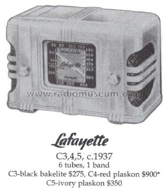 C-5 ; Lafayette Radio & TV (ID = 1436482) Radio