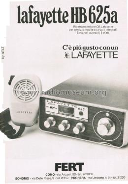 CB Transceiver HB 625 A; Lafayette Radio & TV (ID = 2751289) Citizen