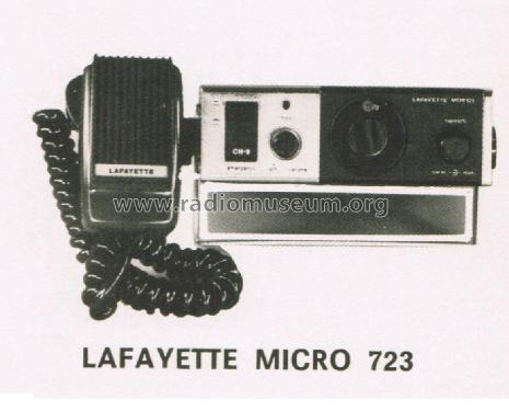 CB Transceiver Micro 723; Lafayette Radio & TV (ID = 2815330) Citizen