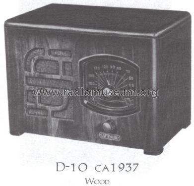 D-10 ; Lafayette Radio & TV (ID = 1533972) Radio