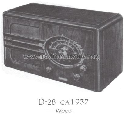 D28; Lafayette Radio & TV (ID = 1533959) Radio
