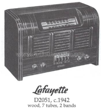 D-251 ; Lafayette Radio & TV (ID = 1439123) Radio