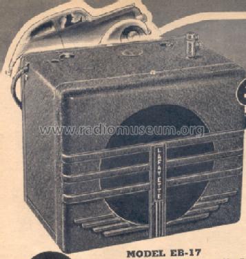 EB-17 ; Lafayette Radio & TV (ID = 190755) Car Radio