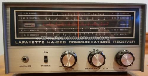 Communications Receiver HA-226; Lafayette Radio & TV (ID = 2726591) Radio