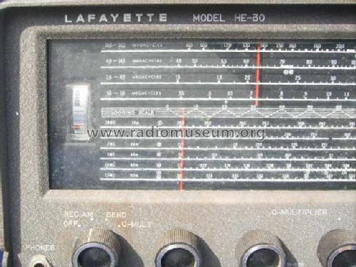 HE-30; Lafayette Radio & TV (ID = 449583) Amateur-R