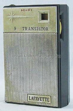 Hi-Fi 9 Transistor ; Lafayette Radio & TV (ID = 1579954) Radio