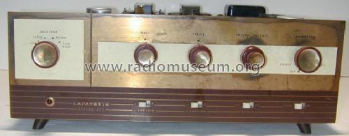 LA-250 ; Lafayette Radio & TV (ID = 997431) Ampl/Mixer