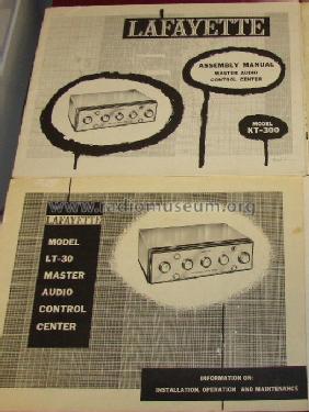 Master Audio Control Center LT-30 ; Lafayette Radio & TV (ID = 1963602) Ampl/Mixer