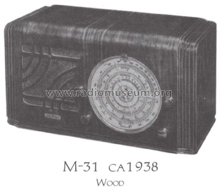 M-31 ; Lafayette Radio & TV (ID = 1532871) Radio