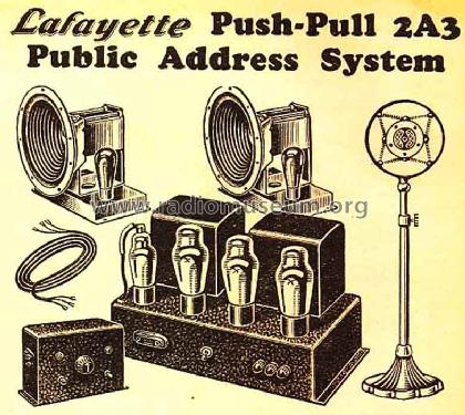 P15709 12 Watt PA System; Lafayette Radio & TV (ID = 658006) Ampl/Mixer