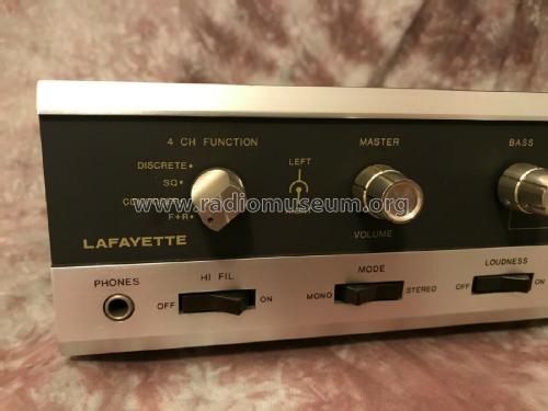 SQ Decoder/Amplifier LA-524; Lafayette Radio & TV (ID = 2512367) Ampl/Mixer