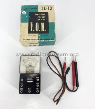 Super Midget Tester TE-13; Lafayette Radio & TV (ID = 2809530) Equipment