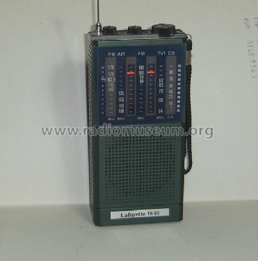 TR 80; Lafayette Radio & TV (ID = 1188478) Radio