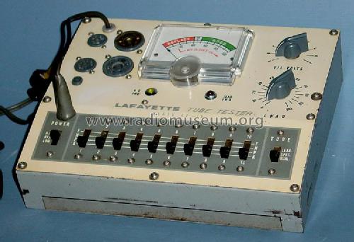 Tube Tester TE-15; Lafayette Radio & TV (ID = 377472) Equipment