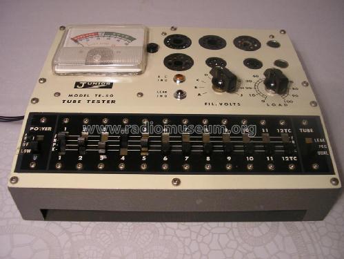 Junior Tube Tester TE-50; Kyoritsu Electrical (ID = 1130090) Equipment