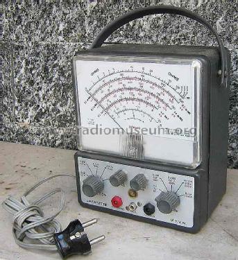 Vacuum Tube Voltmeter 38R0101; Lafayette Radio & TV (ID = 1286819) Equipment