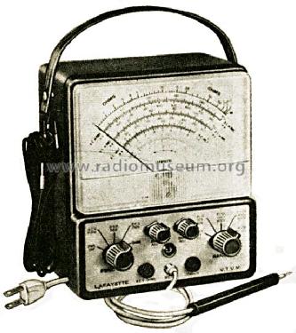 Vacuum Tube Voltmeter 38R0101; Lafayette Radio & TV (ID = 605228) Equipment