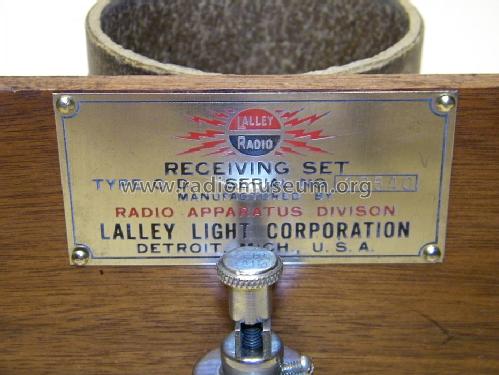 Crystal Receiver Type C.D.; Lalley Radio Corp.; (ID = 1466297) Crystal