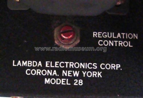 Regulated Power Supply 28M; Lambda Electronics (ID = 1568644) Power-S