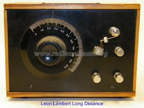 Long Distance ; Lambert, Leon, (ID = 1326458) Galène