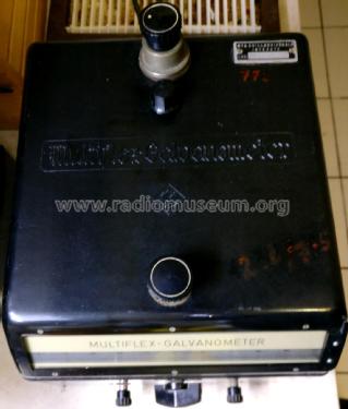 Multiflex-Galvanometer MG 1A; Lange, Dr. Bruno (ID = 2217849) Equipment