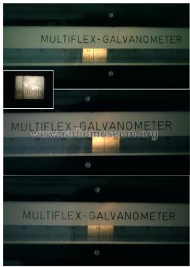 Multiflex-Galvanometer MG 1A; Lange, Dr. Bruno (ID = 2218368) Equipment
