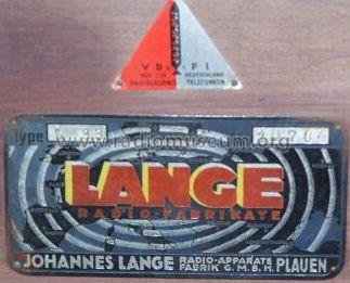 L33; Lange GmbH, Johannes (ID = 185020) Ampl/Mixer