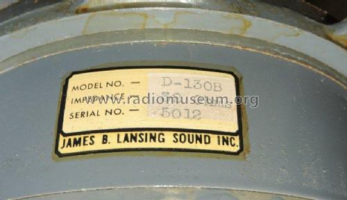 Jim Lansing corner speaker D1004; Lansing, James B. (ID = 3033788) Altavoz-Au