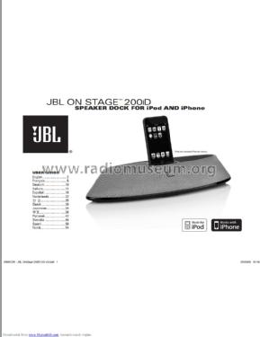 JBL On Stage OS-200iD; Harman Kardon; New (ID = 2288804) Ampl/Mixer