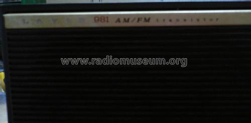 AM/FM Transistor T-981 ; Lavis S.A., Labelson (ID = 1578514) Radio