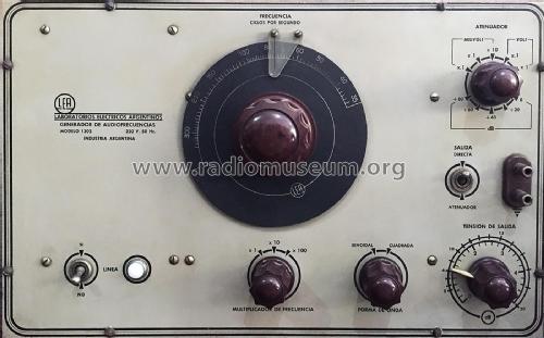 Generador de audio 1302; LEA - Laboratorios (ID = 1943182) Equipment