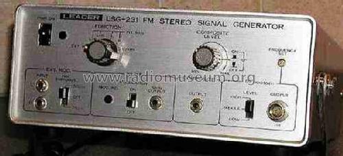 FM-Stereo-Signalgenerator LSG-231; Leader Electronics (ID = 468702) Equipment