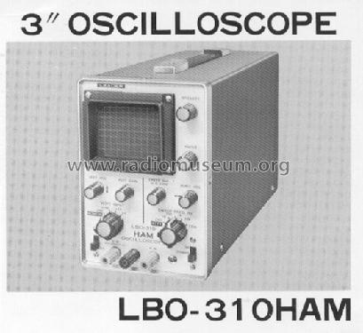 HAM Oscilloscope LBO-310HAM; Leader Electronics (ID = 118096) Equipment