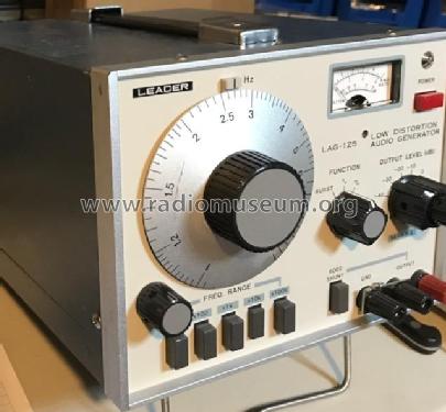 Low Distortion Audio Generator LAG-125; Leader Electronics (ID = 2536736) Equipment