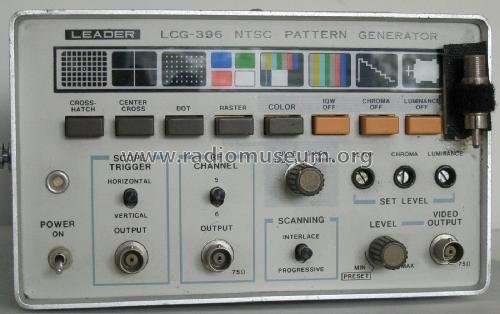 NTSC Pattern Generator LCG-396; Leader Electronics (ID = 2034446) Equipment