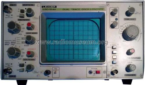 Oscilloscope LBO-514A; Leader Electronics (ID = 1385993) Equipment