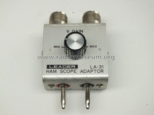 HAM Scope Adaptor LA-31; Leader Electronics (ID = 2138259) Amateur-D