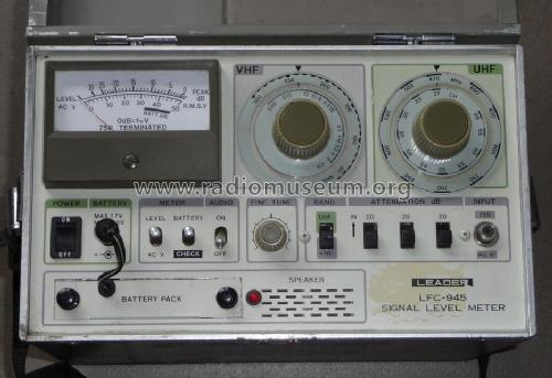 Signal level meter LFC-945; Leader Electronics (ID = 1535639) Equipment