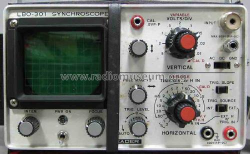 Synchroscope LBO-301; Leader Electronics (ID = 459249) Equipment