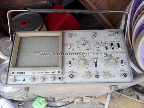 Zweikanal-Oszilloskop 20 MHz 1021; Leader Electronics (ID = 2398910) Equipment