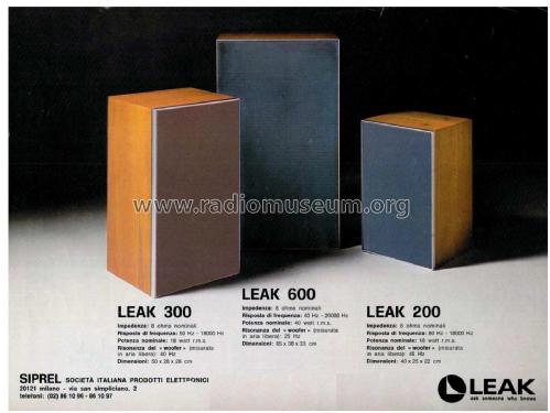 Loudspeaker System 200; Leak, H.J.; London (ID = 2091281) Lautspr.-K