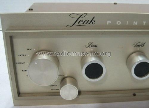 Point One Stereo ; Leak, H.J.; London (ID = 2722088) Ampl/Mixer