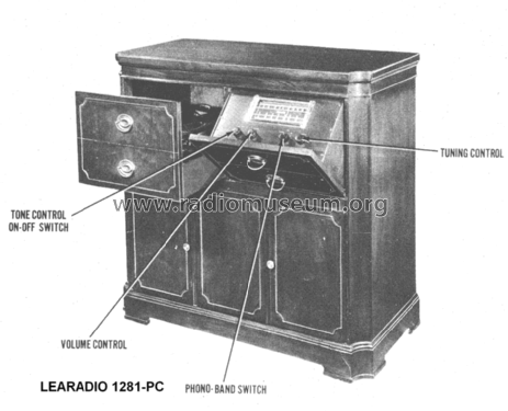 LEARADIO 1281-PC Ch.=7B; Lear Inc.; Grand (ID = 1422906) Radio