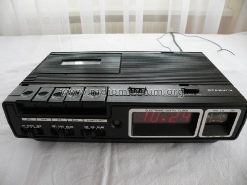 Starvox LCD Clock Radio Cassette SV 333; Lee Wah Electronics (ID = 2230520) Radio