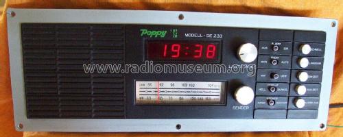 Poppy DE-233; Lehnert GmbH, Poppy; (ID = 1843023) Radio