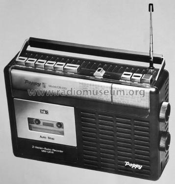 Poppy Radio-Recorder CR-223; Lehnert GmbH, Poppy; (ID = 2403947) Radio