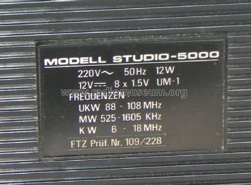 Studio 5000; Lehnert GmbH, Poppy; (ID = 1040808) Radio